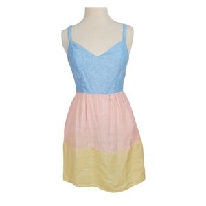 cynthia rowley colorblock dress